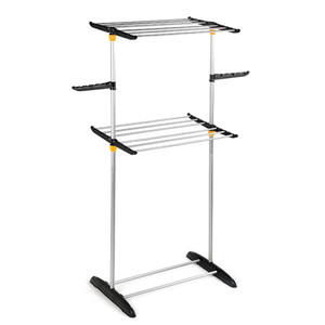 Multifunction 3 tiered seating metal portable folding laundry clothes line - Product Image 1