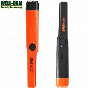 Miễn Phí Vận Chuyển Vàng Hunter Không Thấm Nước Pinpointer Máy Dò Kim Loại Cầm Tay Handheld Xung Cảm Ứng Máy Dò Kim Loại Dưới Nước Dò Kim Loại