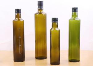 Round Dark Green Glass Essential Oil <strong>Bottle</strong> <strong>Vinegar</strong> <strong>Bottle</strong> Olive Oil Glass <strong>Bottle</strong> 1212 - Product Image 3