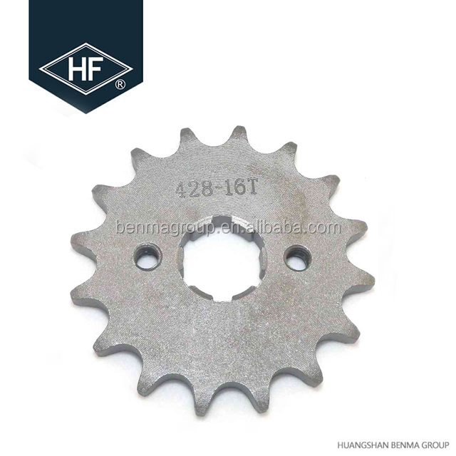 High Quality 428 Chain Front Sprocket for Motorcycle