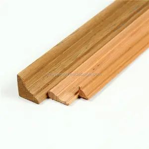 Recon Kayu Jati Manik-manik Hiasan Cina Kayu Moulding