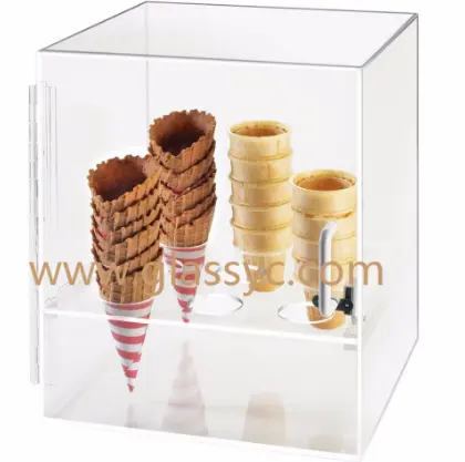 Acrylic Candy Box Clear for Personalization plastic food container