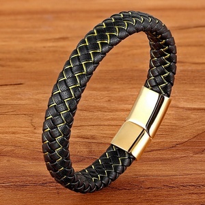 Pulsera <span class=keywords><strong>de</strong></span> <span class=keywords><strong>Cuero</strong></span> Genuino Personalizada, Suave y Flexible, con Grabado <span class=keywords><strong>de</strong></span> Logotipo, <span class=keywords><strong>Pulseras</strong></span> <span class=keywords><strong>de</strong></span> <span class=keywords><strong>Cuero</strong></span> para Hombre, Regalo para el Día del Padre o <span class=keywords><strong>de</strong></span> la Madre - Product Image 5