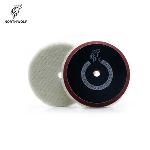 Wholesale Japanese Style Wool Buffing & Polishing Pad Lambskin Polishing Wool Pad