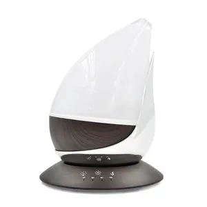 Siêu Âm Cool Mist Humidifier Aroma Diffuser 350Ml Hương Thơm Hoa Hồng Vàng Siêu Âm Mát Mist Humidifier Aroma Diffuser