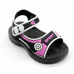 High Quality Kids Shoes Car Animation Fashion Summer Boy Sandals PVC Cool Shoes For Boys Children