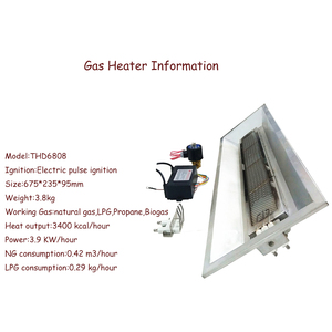 Lámpara de Gas para Cría de Pollitos, Catalítica, Automática, Infrarroja, de Gas Natural o GLP - Product Image 5
