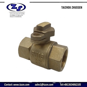 Üstün kalite çin fiyat tam akış DN15 dövme pirinç kilitlenebilir küresel vana - Product Image 2