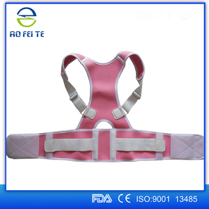 Ajustable ortopédica <span class=keywords><strong>de</strong></span> <span class=keywords><strong>hombro</strong></span> postura volver apoya la correa correa Corrector como se ve en TV - Product Image 3
