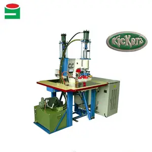 Jingyi brand oil pressurepu synthetic leather rf welding embossing machine