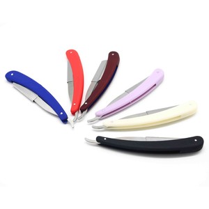 Jdk Hot Bán Gấp Thẳng Cắt Tóc Dao Cạo Cho Khuôn Mặt Cạo Râu Đôi Lưỡi Thép Không Gỉ Với Nhựa Xử Lý Tiệm Cắt Tóc Salon - Product Image 6