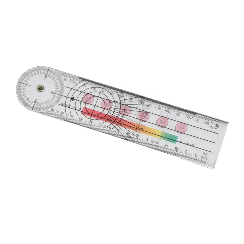 Tulang Belakang Goniometer dengan Rasa Sakit Skala Tulang Measuring Scale