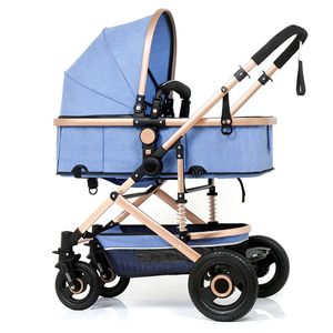 Le Plus Confortable Unique Sûr Haute Vue Bébé Poussettes Avec Grand Bébé Panier - Product Image 2