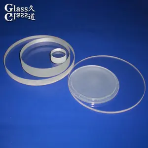 透明圆形硼硅酸盐玻璃透镜照明玻璃
