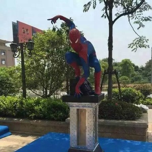 Parque temático de fibra de vidrio personalizados superhéroe vida tamaño estatua - Product Image 6