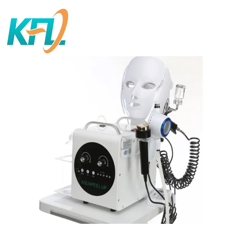 Multi-Funktion PDT Maske Sauerstoff Jet Mikrodermabrasion Gesichts Hautpflege Schönheit Ausrüstung