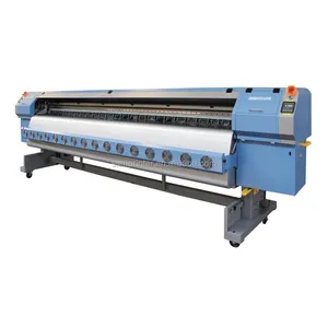 Impresora pelarut kepala KONICA allwin solvent printer plotter cetak fleksibel (512/14pl, cetak outdoor)