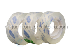 12mm <strong>Clear</strong> Adhesive BOPP Sticky Stationery <strong>Tape</strong> for Office &amp; School Use - Product Image 4