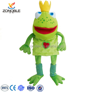 Bella di disegno peluche per bambini puppet theater giocattoli carino morbido a buon mercato peluche burattino bambola - Product Image 6