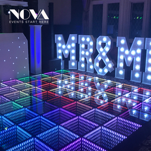 2018 Novos Produtos Levou Pista De Danca De Discoteca/painel De Espelho 3d Led Pista De baile - Product Image 6