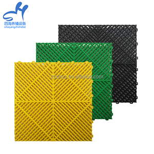 Sihai múltiples colores disponibles perforada rejilla de plástico suelos con borde y esquina - Product Image 1