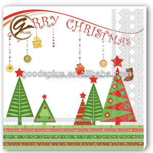 <strong>pre-folded</strong> paper <strong>napkin</strong> for <strong>christmas</strong> with high quality - Product Image 2