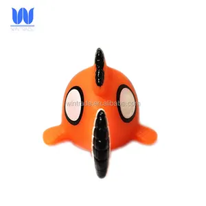 Светодиодная Водонепроницаемая игрушка для ванной, клоун, рыба, мигающая детская рыба, игрушка