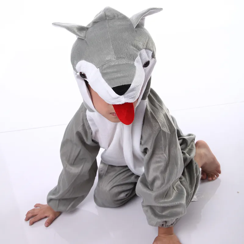 kindergarten wolf mascot animal costumes china manufacturer