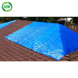 20x20 फीट 6x6 मीटर वानिंग पे तिरपाल भारी ड्यूटी तूफान छत कवर टार्प - Product Image 1