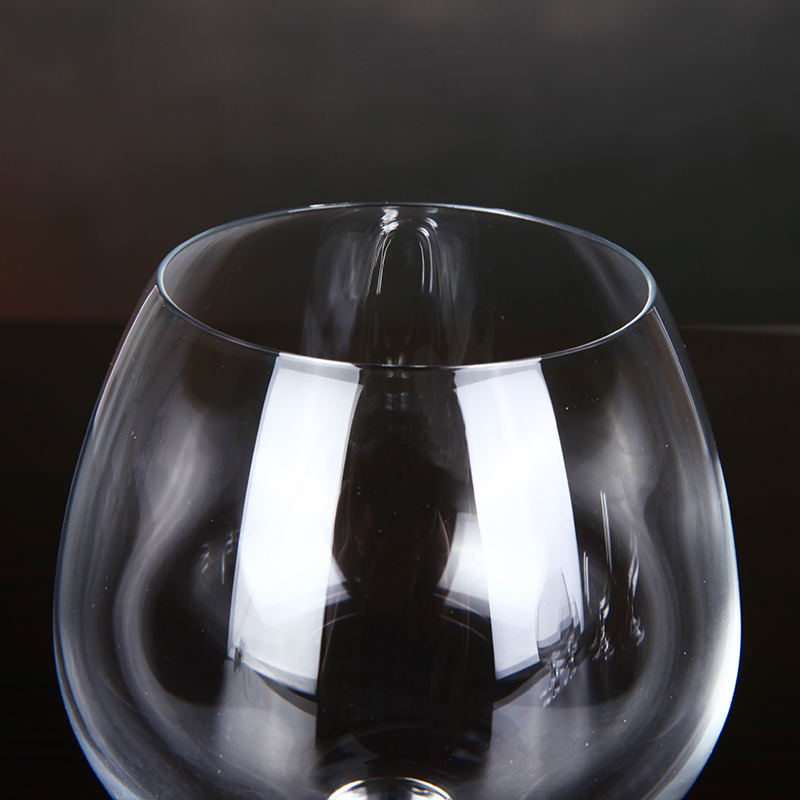 Haonai 625ml Brandy Snifter Crystal Brandy Glasses Beer Whiskey Drinking Glasses Strong Sturdy High Quality and Stylish