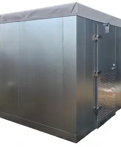 Meat Fish Condensing Unit Sliding Door For Frozen Cold Room