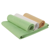 Serviette magique d'entretien de voiture en microfibre, Absorption synthétique cuir chamois PVA shammy chiffon de nettoyage de voiture en cuir