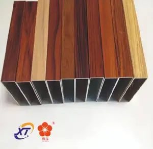 China Supplier Wood Grain Aluminum Decking/Metal Decorative Wall Panels & Aluminum Curtain Wall wood ceiling panels