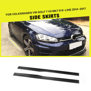 GOLF VII <span class=keywords><strong>R</strong></span> Carbon Side Extenstion Kits fü<span class=keywords><strong>r</strong></span> Volkswagen VW GOLF 7 MK7 <span class=keywords><strong>R</strong></span> <span class=keywords><strong>R</strong></span>-LINE 14-17 - Product Image 1