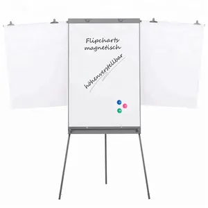 Großhandel Fabrik preis magnetische trocken abwisch bare Whiteboard Flip chart Staffelei höhen verstellbare Stativ Stand Flip chart Whiteboard