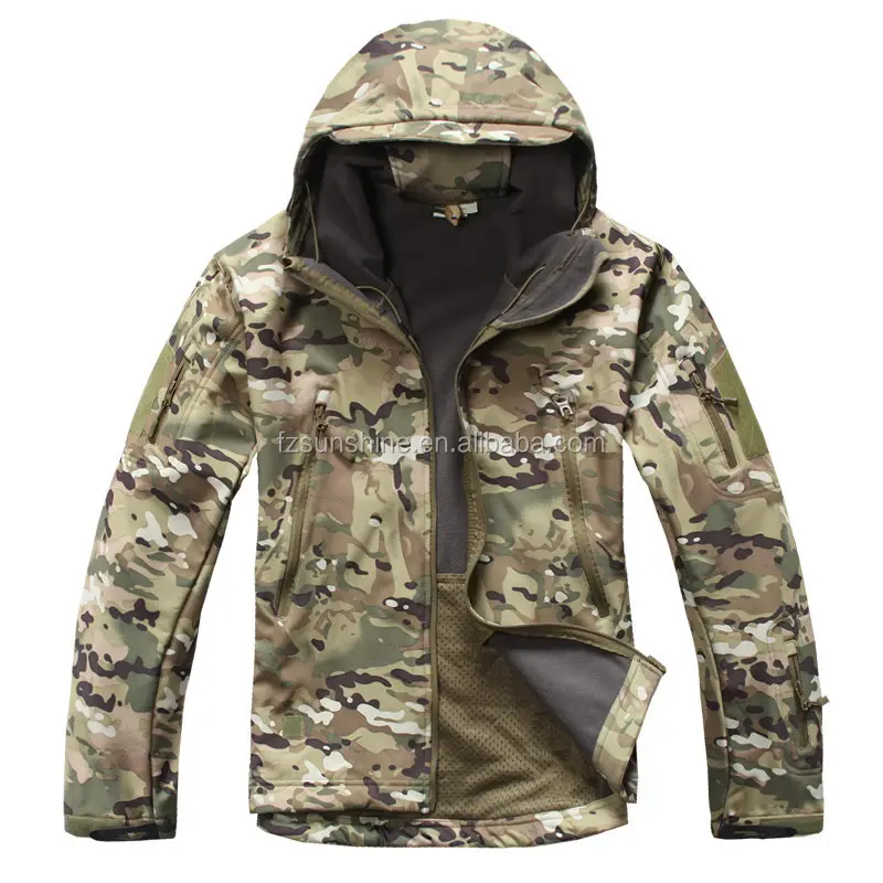 10000 Mm Waterdichte Digitale Camo Softshell Jas