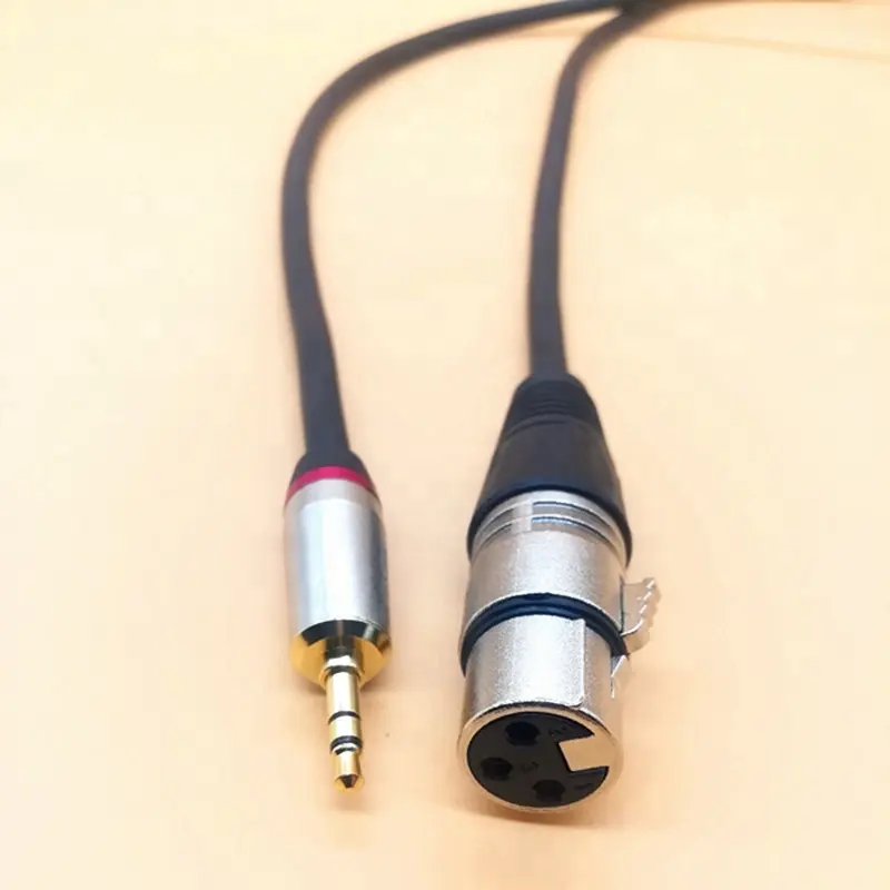 3.5 미리메터 1/8 "TRS Stereo male to XLR 암 3pin 어댑터 마이크 cable