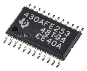MSP430AFE253IPW、16ビットマイクロコントローラー、12MHz、16 KBフラッシュ、24ピンTSSOP IC