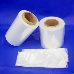 POF Centro plegado (la mitad tubo) película con diferentes espesores