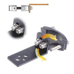 Soporte Universal para Faro Delantero de Motocicleta con Luz LED, Abrazadera para Tubo de Soporte de Foco para Motocicleta Todoterreno, ATV, Camioneta, Cafe Racer, <span class=keywords><strong>Chopper</strong></span> - Product Image 3