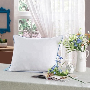 Funda de almohada blanca de alta calidad para el hogar, funda de almohada 100% algodón, a prueba de caídas, decoración para el hogar - Product Image 2
