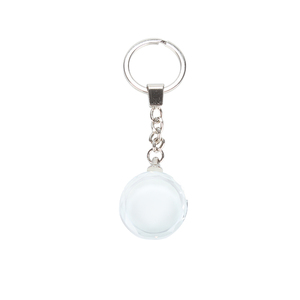 Custom Printed Blank Crystal Keychain for Decoration