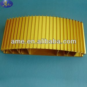 एलईडी स्ट्रीट लाइट के लिए heatsink रेडिएटर एल्यूमीनियम बाहर निकालना