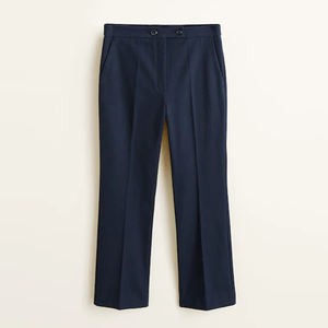 Il nuovo Disegno Del Cotone Della Signora Abito Formale di Lana Si Fondono <span class=keywords><strong>Con</strong></span> Due Tasche Laterali - Product Image 4