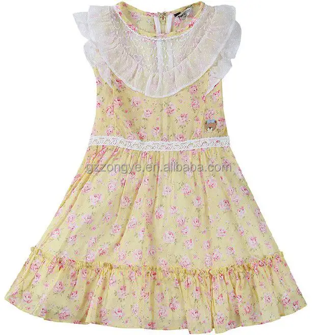 Robe en dentelle pour fille de 7 ans, nouvelle collection de robes, avec détails,