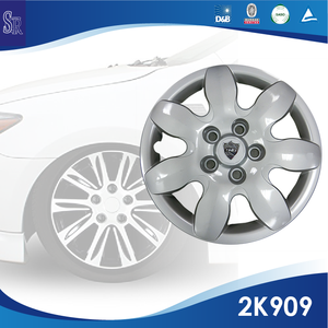 Housse de roue de rechange de voiture, 1 pièce, 15 pouces, couleur argent, ABS - Product Image 2