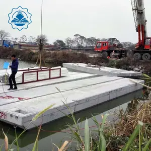 Camadas bloco de concreto usado doca flutuante mais forte e estável tamanho diferente para boa venda