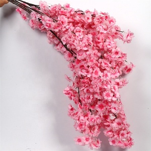 Fleur de <span class=keywords><strong>cerisier</strong></span> artificielle D1179, cm, fausses <span class=keywords><strong>fleurs</strong></span>, pour un décor de mariage, pièce centrale - Product Image 6