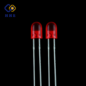 5mm rouge diffuse ovale LED diode pour <span class=keywords><strong>l</strong></span>'affichage ou signe - Product Image 1