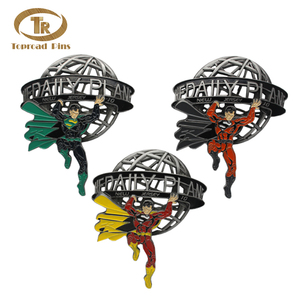 Werbe benutzerdefinierte metall revers abzeichen billig emaille flagge anstecknadeln - Product Image 4